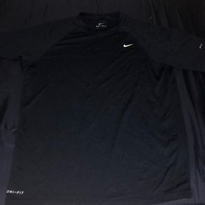 Men’s Medium Nike Dri-Fit Tee Shirt Blackish-Blue